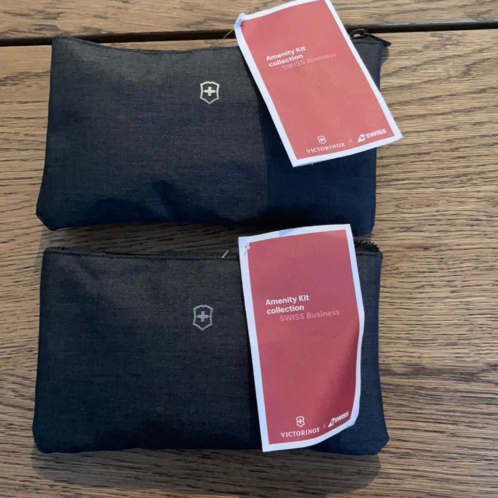 Business class Amenity kit from Victorinox